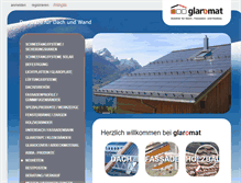 Tablet Screenshot of glaromat.ch